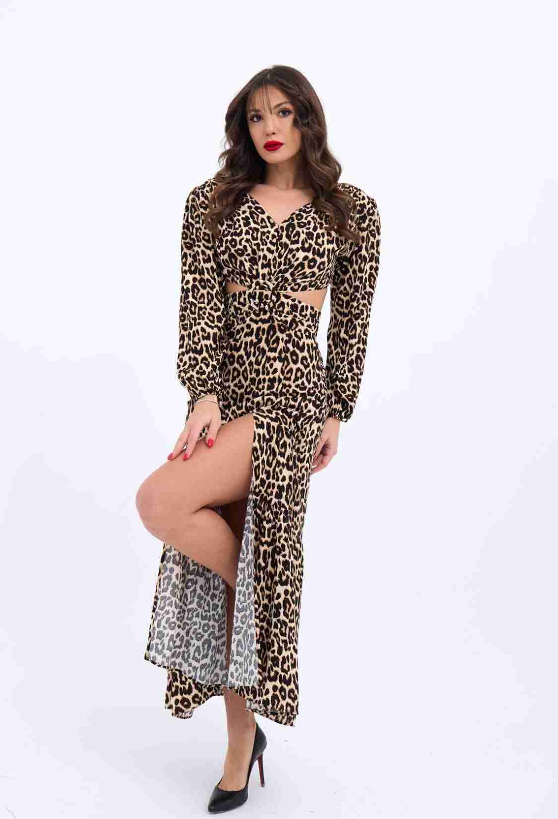 Dress - Multicolored - Brand: Fame - Women & Kids, Baby Clothes Wholesale - TheBS Women