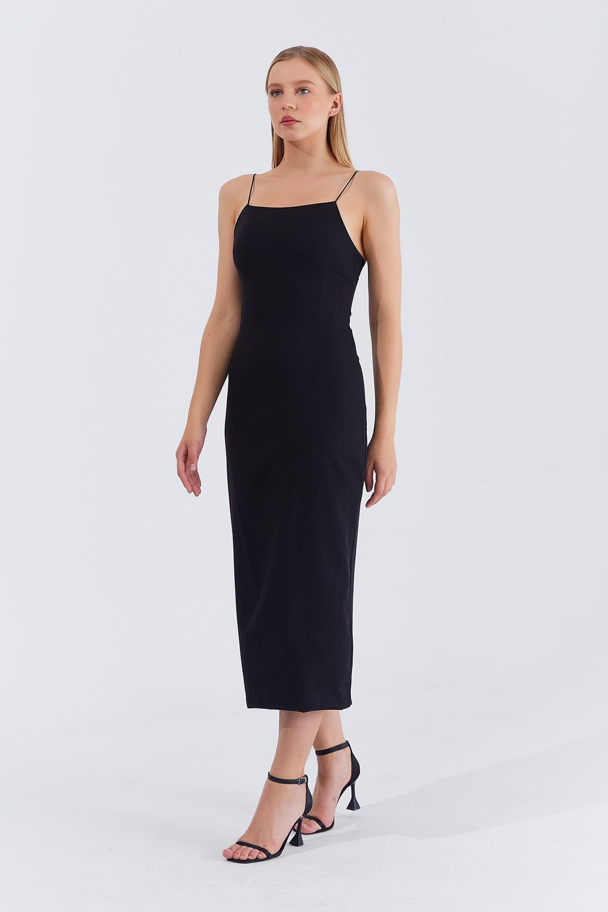 Strappy Long Dress - Brand: Reyon - Women & Kids, Baby Clothes Wholesale - TheBS Women