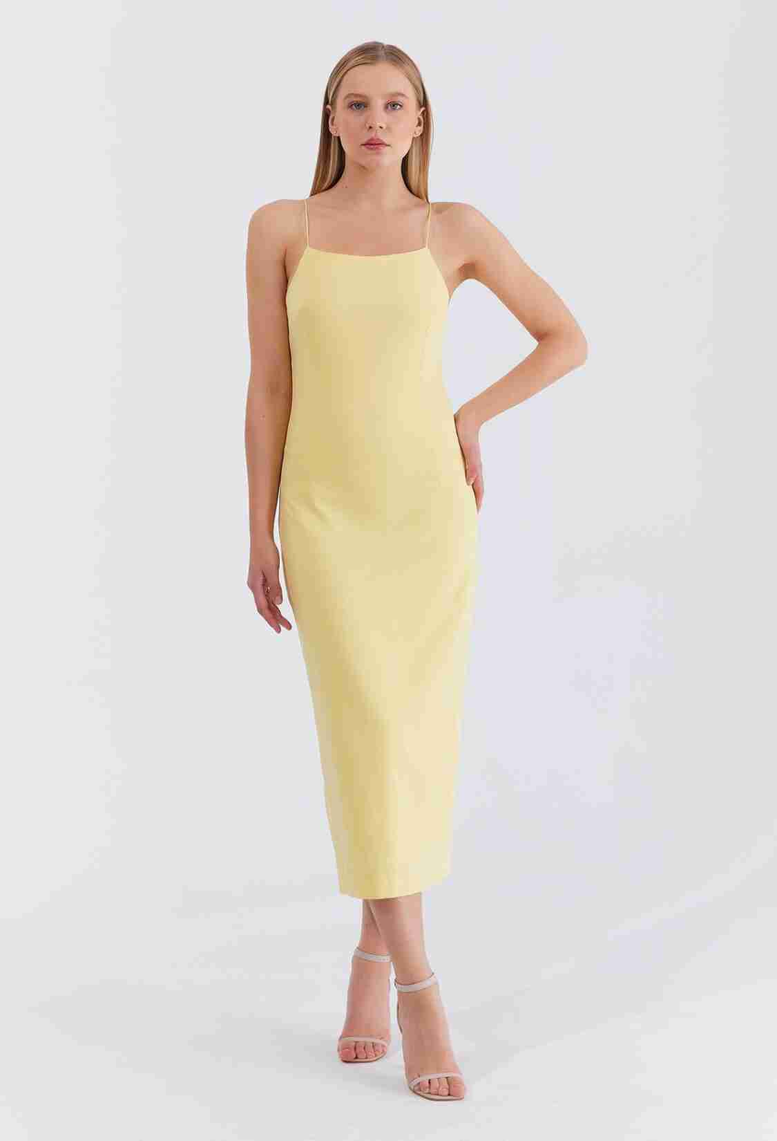 Strappy Long Dress - Brand: Reyon - Women & Kids, Baby Clothes Wholesale - TheBS Women