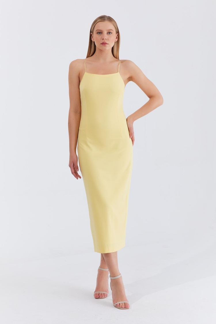 Strappy Long Dress - Brand: Reyon - Women & Kids, Baby Clothes Wholesale - TheBS Women