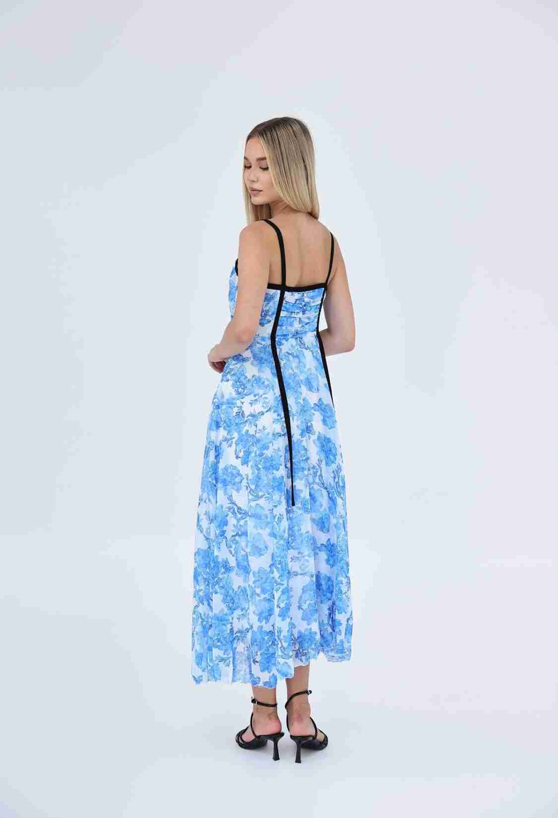 Piping Dress - Brand: Reyon - Women & Kids, Baby Clothes Wholesale - TheBS Women