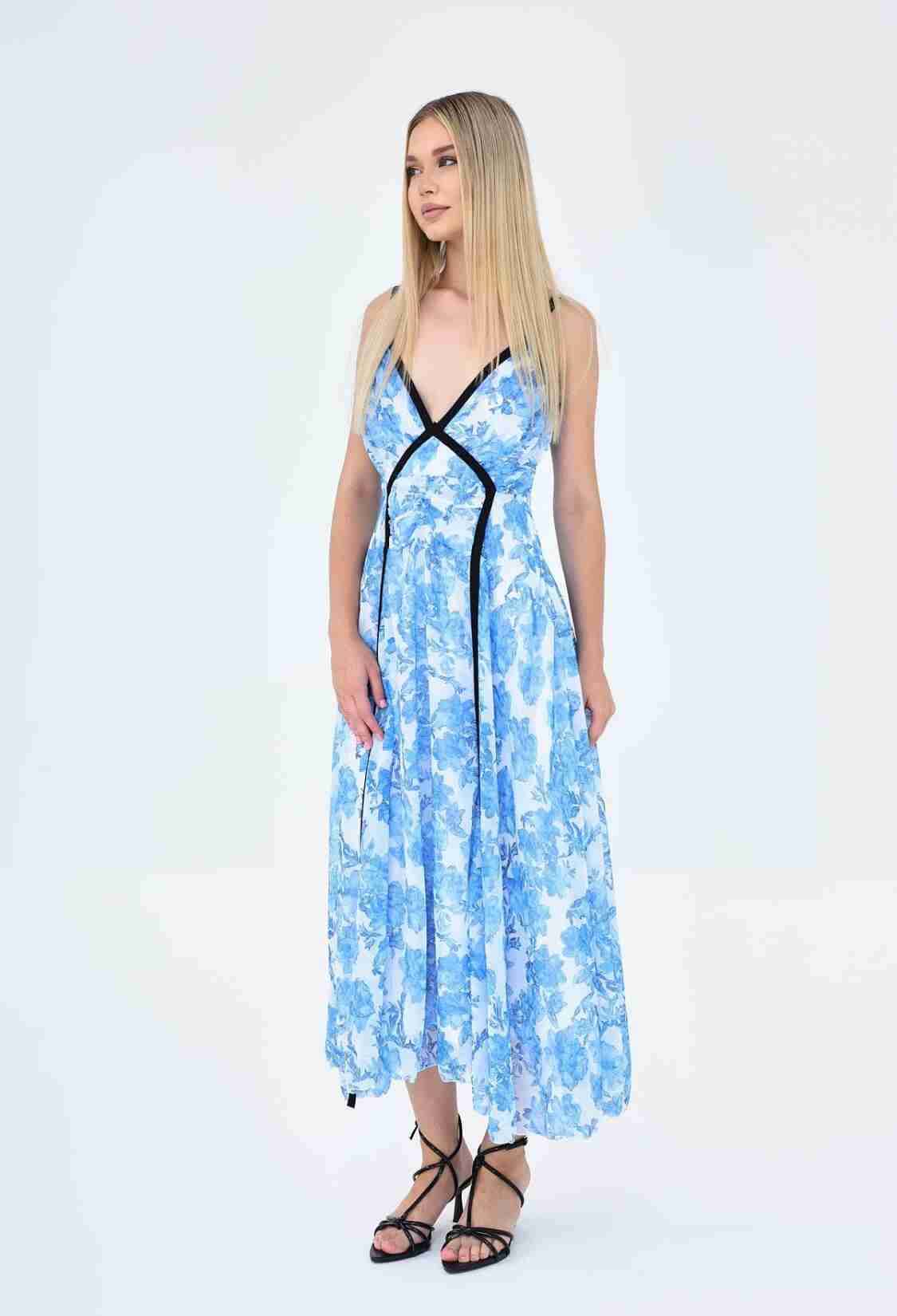 Piping Dress - Brand: Reyon - Women & Kids, Baby Clothes Wholesale - TheBS Women
