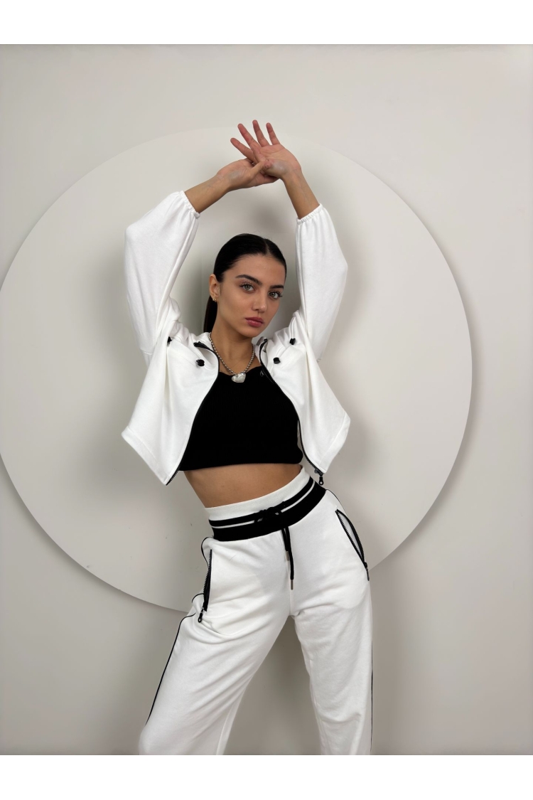 Knitwear Belt Detailed Tracksuit Set - Brand: Miss Janell - Women & Kids, Baby Clothes Wholesale - TheBS Women