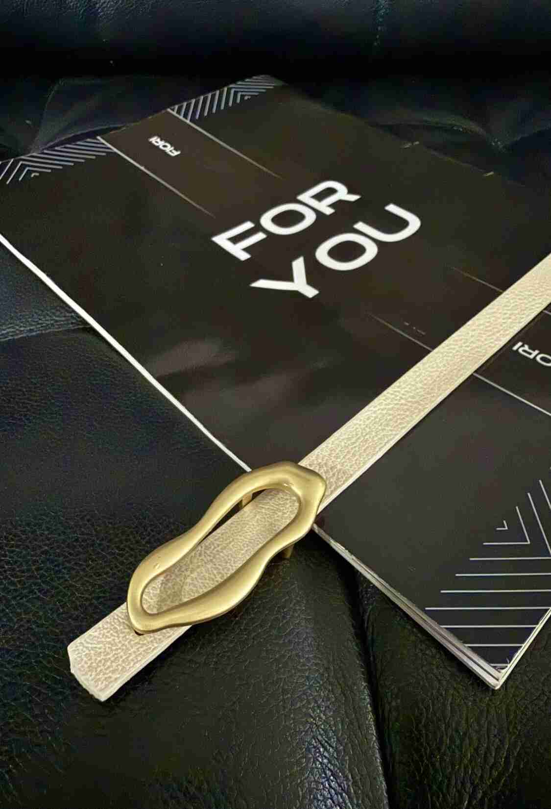 Thin Women Belt With Italian Design Buckle - Brand: Fiori - Women & Kids, Baby Clothes Wholesale - TheBS Women