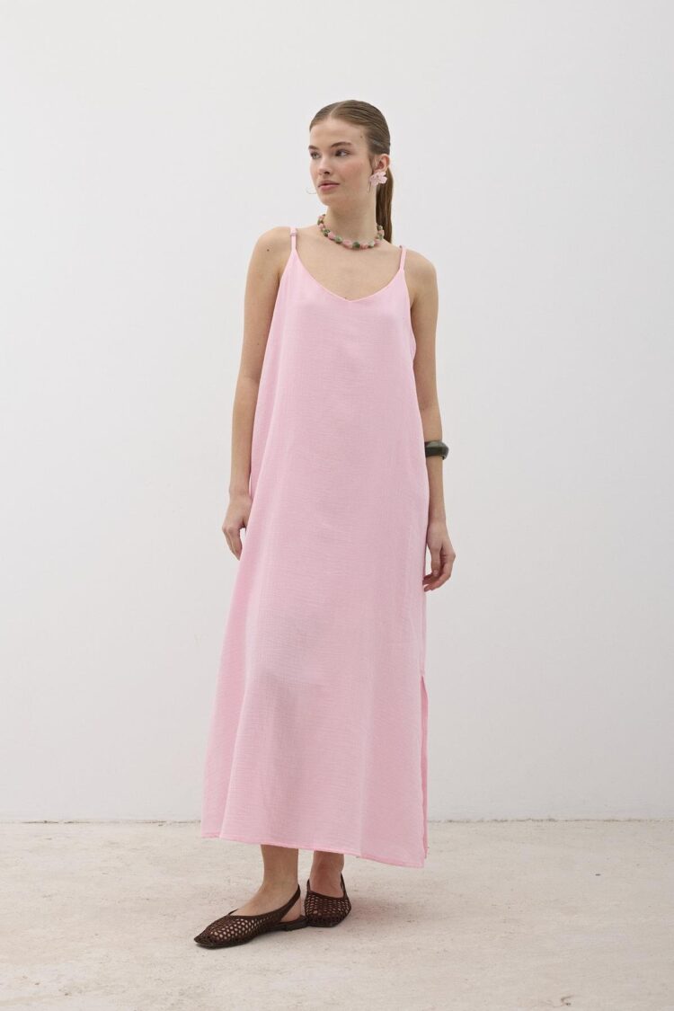 Hanger Adjustable Oversize Mueslin Dress - Brand: Levure - Women & Kids, Baby Clothes Wholesale - TheBS Women
