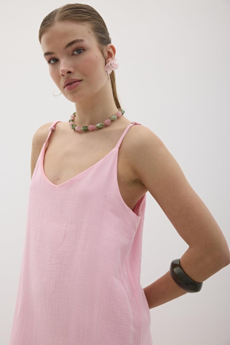 Hanger Adjustable Oversize Mueslin Dress - Brand: Levure - Women & Kids, Baby Clothes Wholesale - TheBS Women