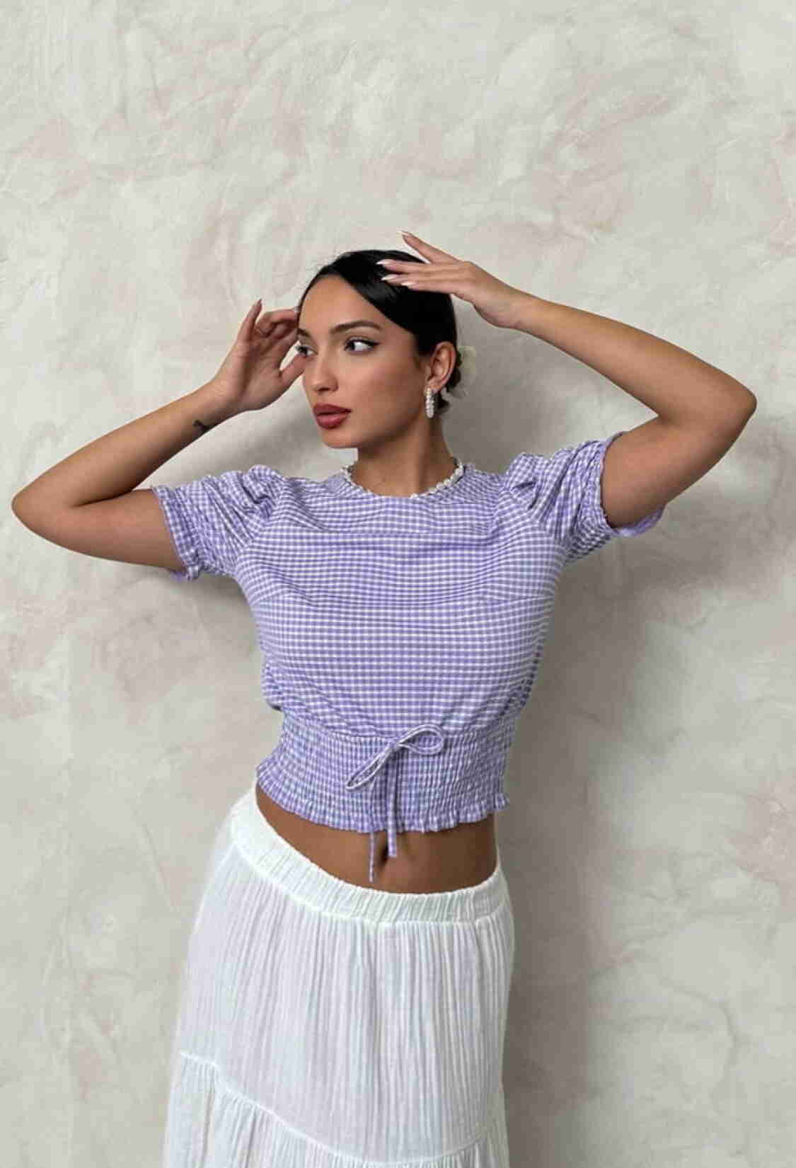 Waist Gipeli Pitikareli Wholesale Blouse - Brand: Topshow - Women & Kids, Baby Clothes Wholesale - TheBS Women