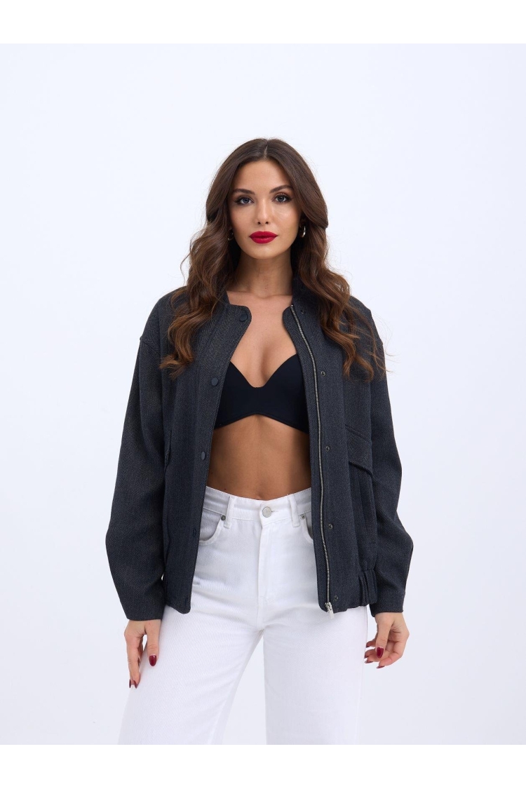Jacket - Smoked - Brand: Fame - Women & Kids, Baby Clothes Wholesale - TheBS Women