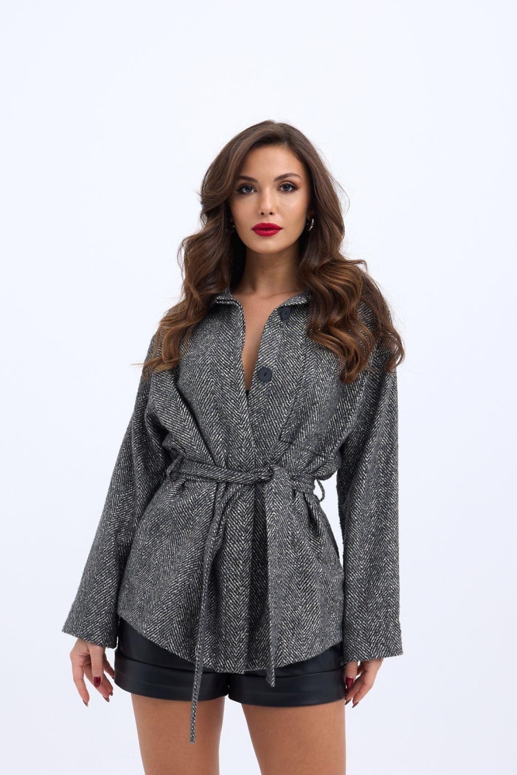 Jacket - Gray - Brand: Fame - Women & Kids, Baby Clothes Wholesale - TheBS Women