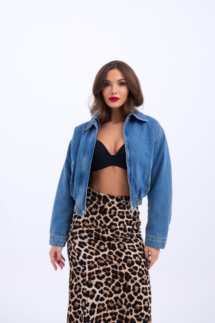 Denim Jacket - Blue - Brand: Fame - Women & Kids, Baby Clothes Wholesale - TheBS Women
