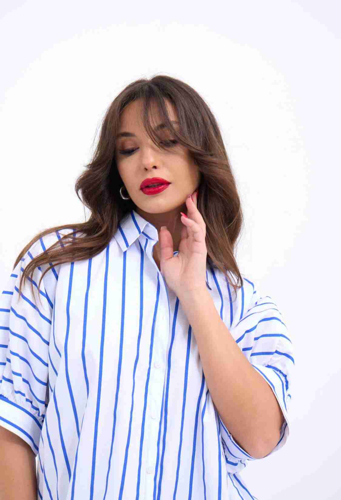 Striped Shirt - Brand: Fame - Women & Kids, Baby Clothes Wholesale - TheBS Women