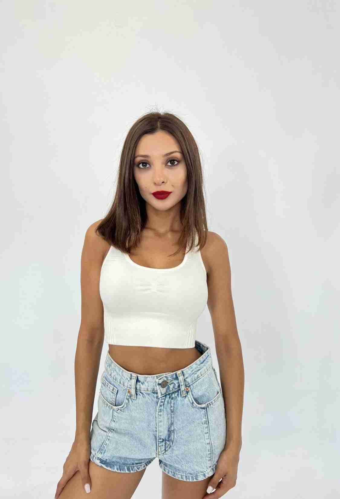 Single Layer Crop Top - Brand: Fame - Women & Kids, Baby Clothes Wholesale - TheBS Women