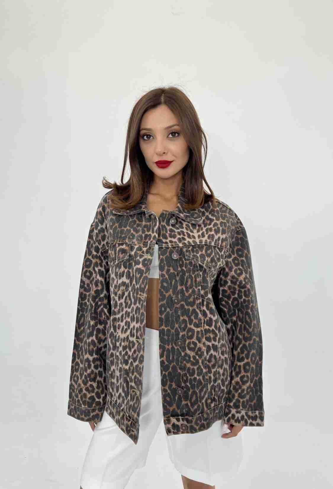 Leopard Patterned Shirt - Brand: Fame - Women & Kids, Baby Clothes Wholesale - TheBS Women