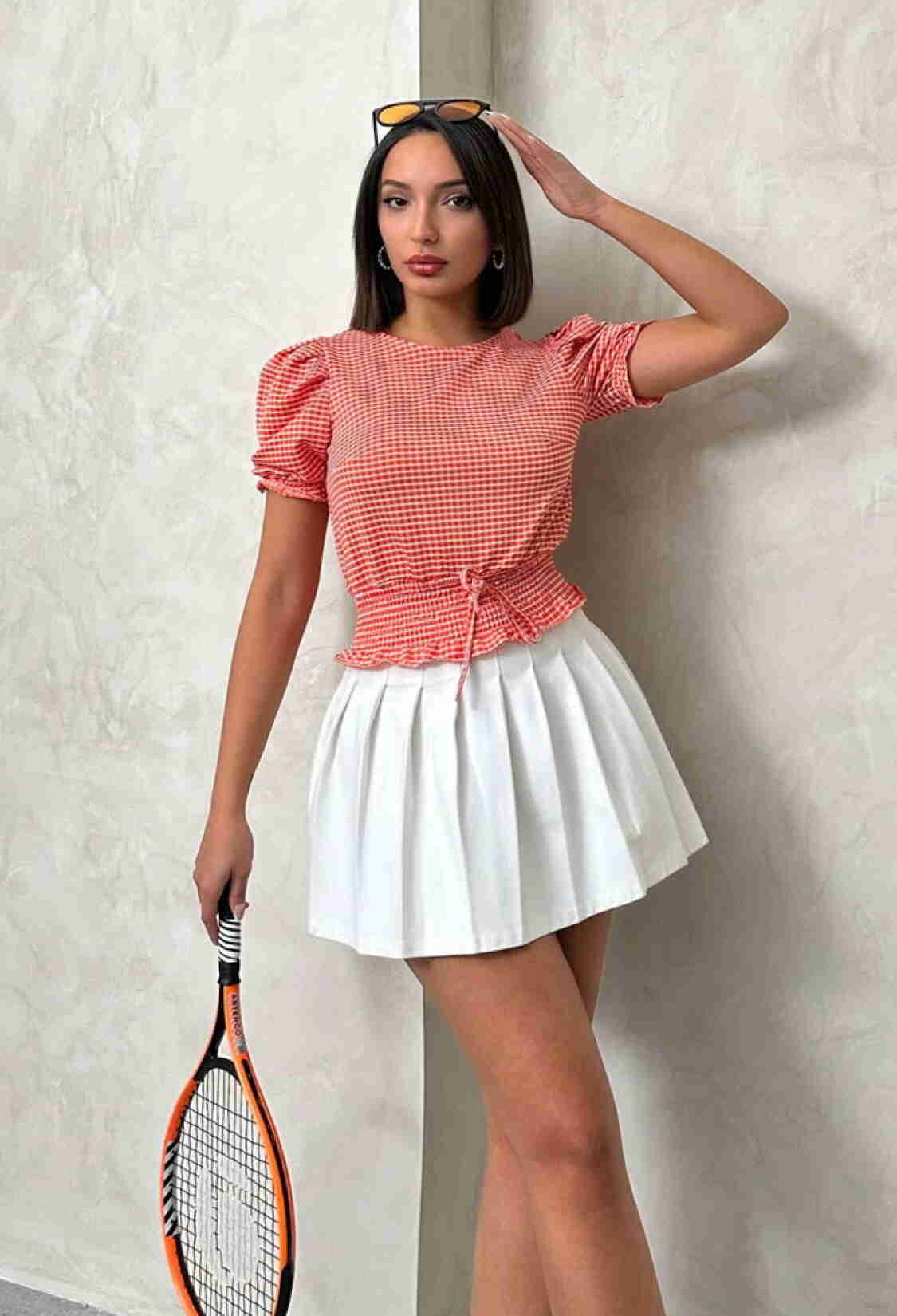 Blouse With Waist Gipeli Pötikareli - Brand: Topshow - Women & Kids, Baby Clothes Wholesale - TheBS Women