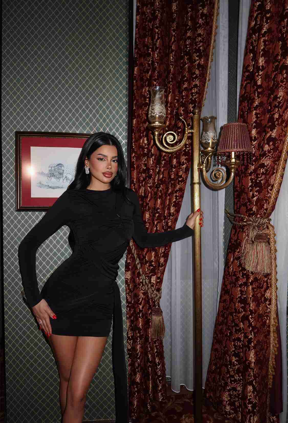 Long Sleeve Belted Detail Dress - Brand: EYYO ATELIER - Women & Kids, Baby Clothes Wholesale - TheBS Women