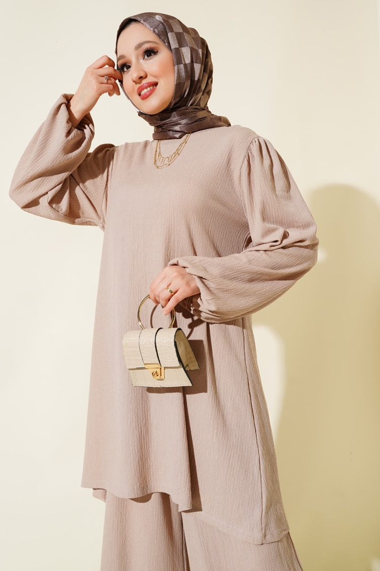 Stone Tunic Pants Bottom Top Suit 6663 - Brand: Bigdart - Women & Kids, Baby Clothes Wholesale - TheBS Women