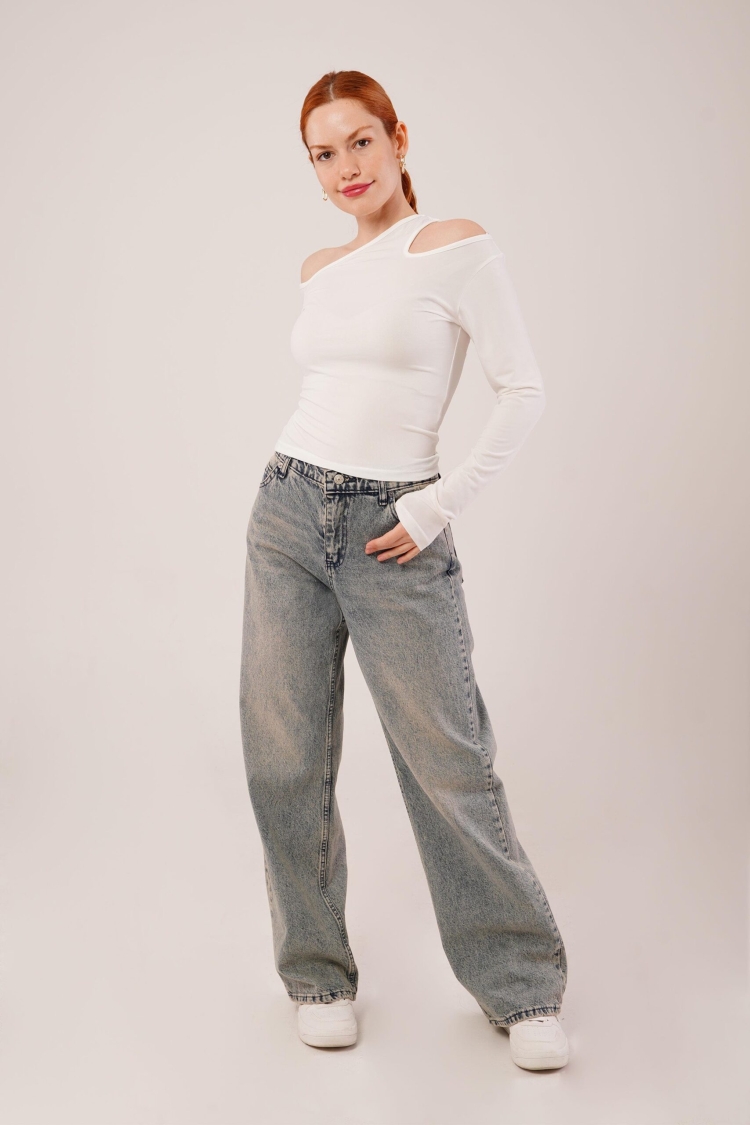 WholesaleBlouse With Shoulder Neckline - Brand: Lustrin - Women & Kids, Baby Clothes Wholesale - TheBS Women