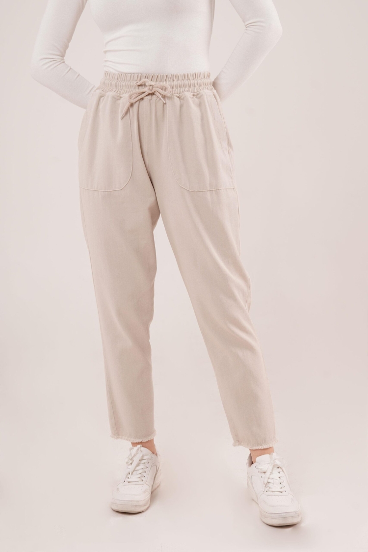 WholesalePants With Tie Up Detailed Pockets - Brand: Lustrin - Women & Kids, Baby Clothes Wholesale - TheBS Women