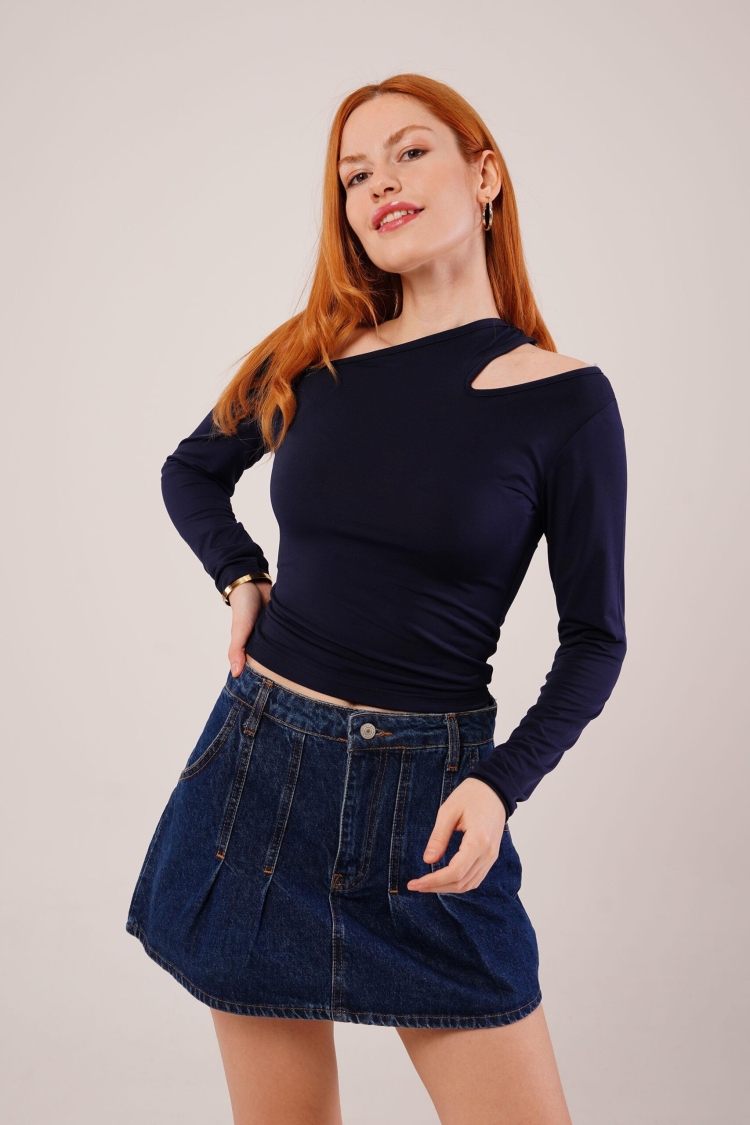 WholesaleBlouse With Shoulder Neckline - Brand: Lustrin - Women & Kids, Baby Clothes Wholesale - TheBS Women