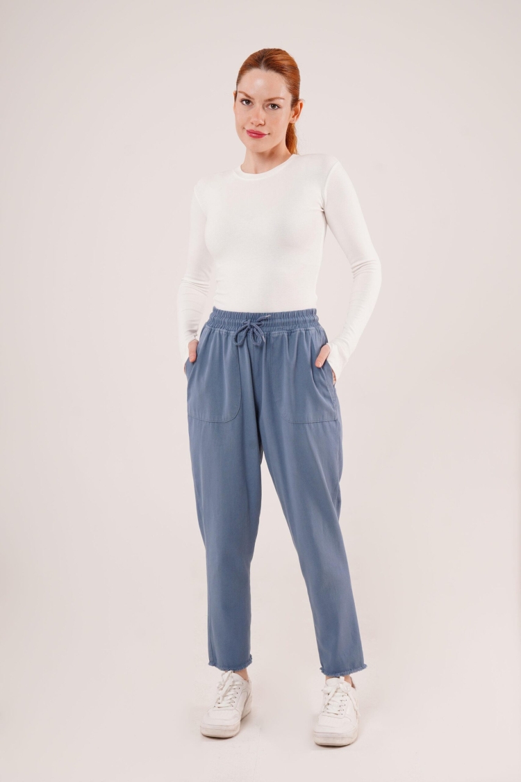 WholesalePants With Drawstring Detailed Pockets - Brand: Lustrin - Women & Kids, Baby Clothes Wholesale - TheBS Women
