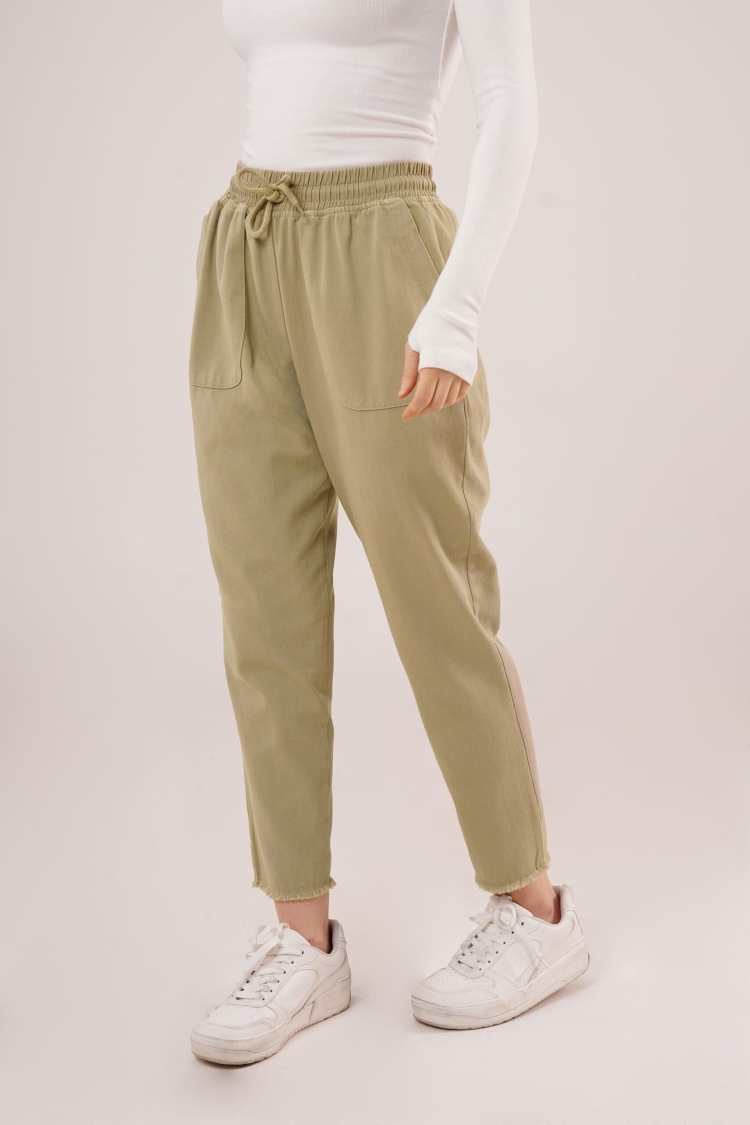 WholesalePants With Drawstring Detailed Pockets - Brand: Lustrin - Women & Kids, Baby Clothes Wholesale - TheBS Women