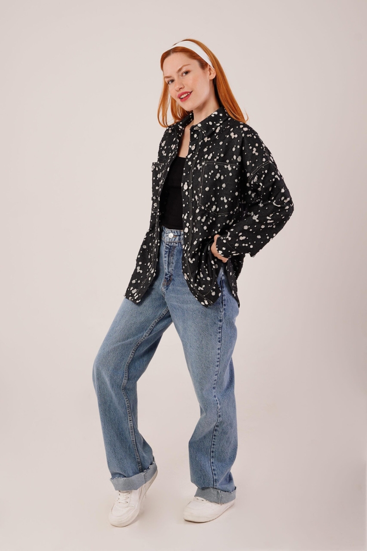 Vintage Look Denim WholesaleShirt - Brand: Lustrin - Women & Kids, Baby Clothes Wholesale - TheBS Women