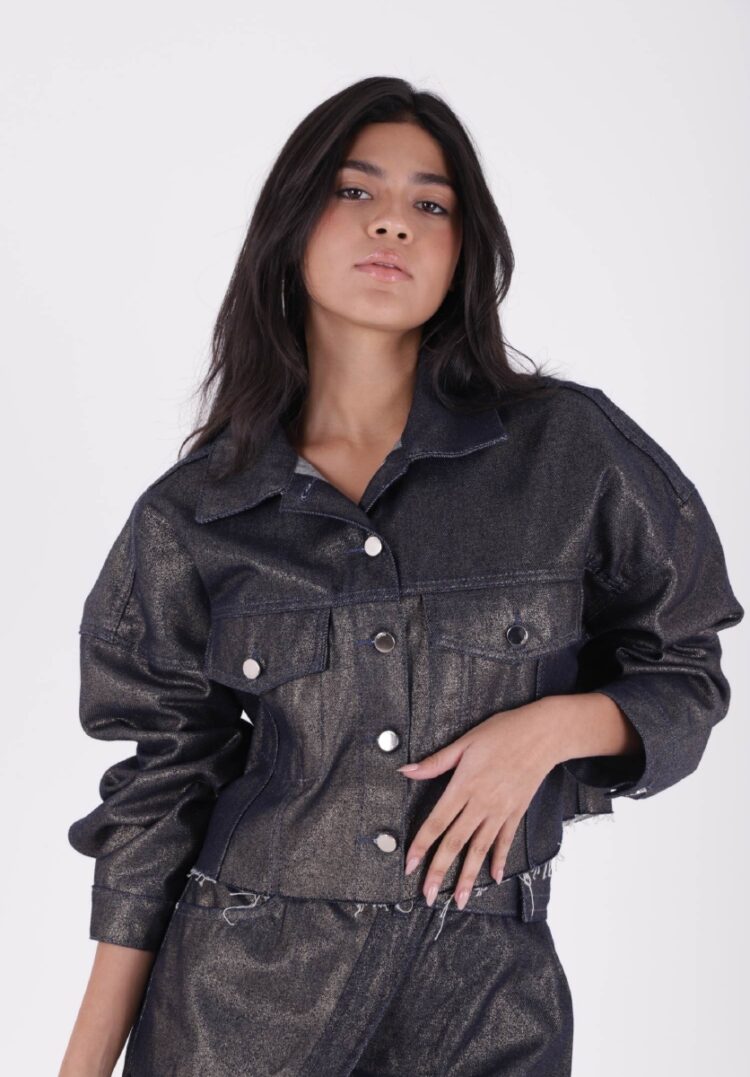 Short Oversize Denim Jacket - Brand: XLove - Women & Kids, Baby Clothes Wholesale - TheBS Women