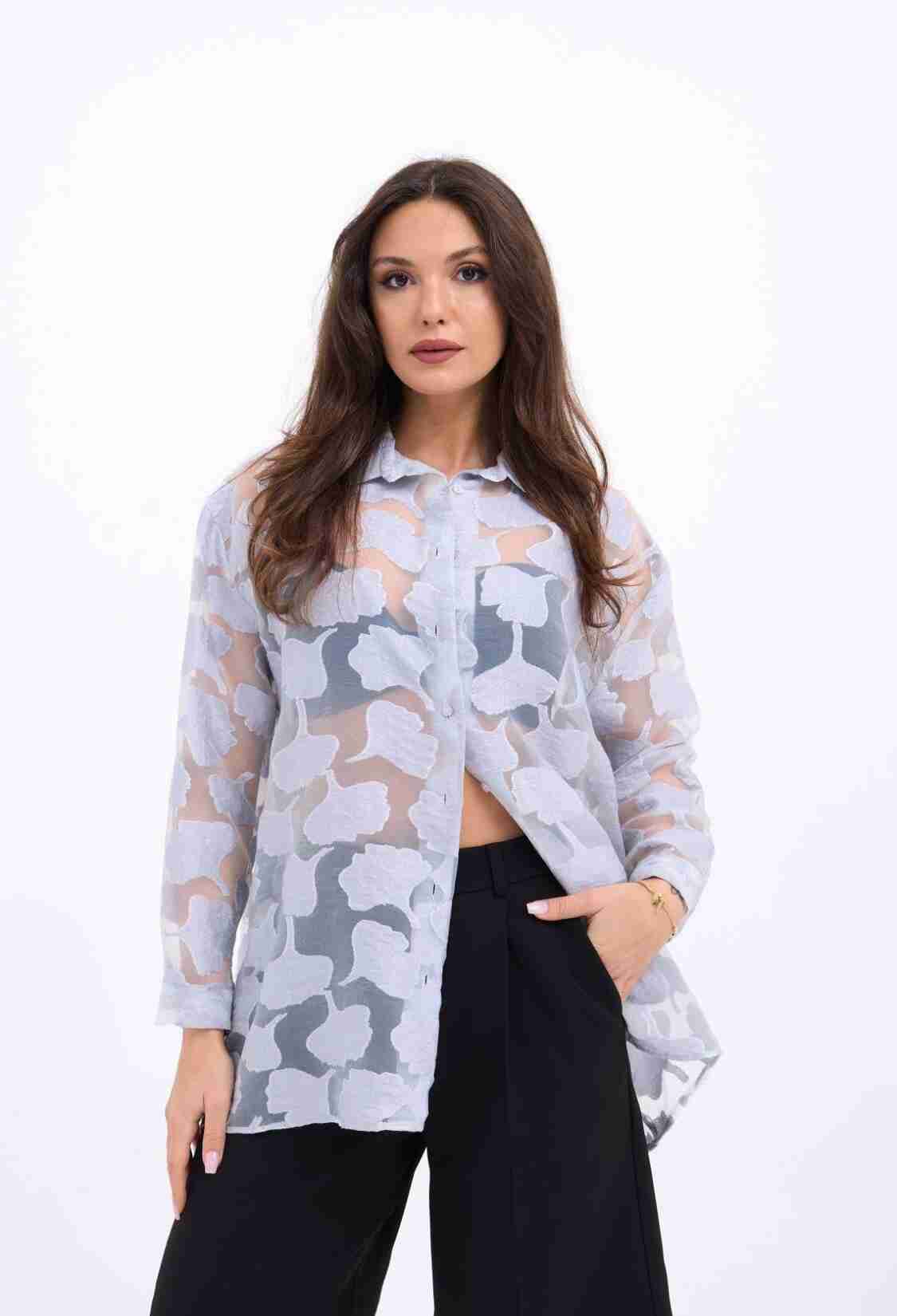 Shirt - Gray - Brand: Fame - Women & Kids, Baby Clothes Wholesale - TheBS Women