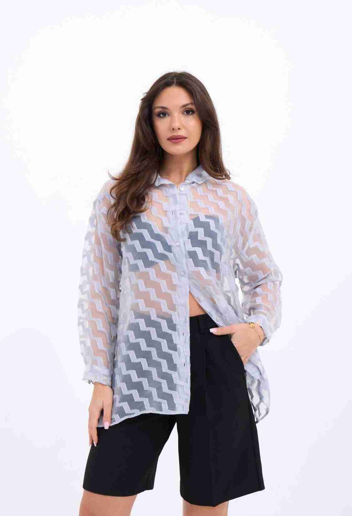 Shirt - Gray - Brand: Fame - Women & Kids, Baby Clothes Wholesale - TheBS Women
