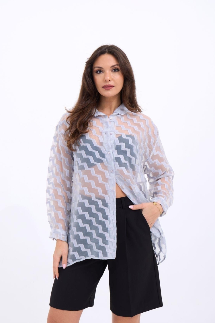 Shirt - Gray - Brand: Fame - Women & Kids, Baby Clothes Wholesale - TheBS Women
