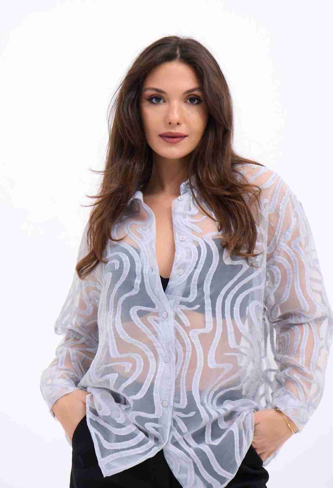 Shirt - Gray - Brand: Fame - Women & Kids, Baby Clothes Wholesale - TheBS Women