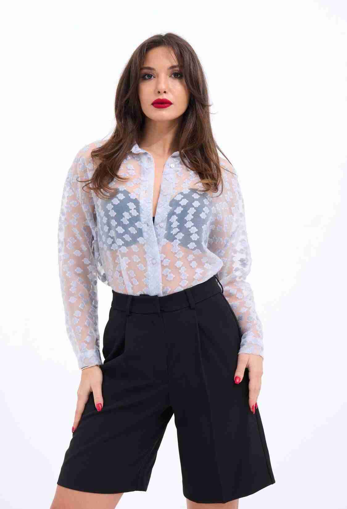 Shirt - Gray - Brand: Fame - Women & Kids, Baby Clothes Wholesale - TheBS Women