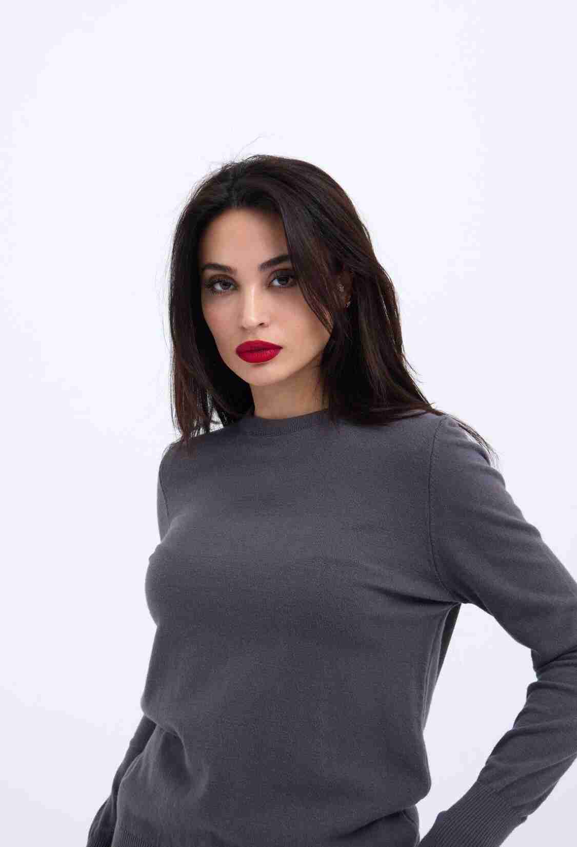 Knitted Casual Sweater - Brand: Fame - Women & Kids, Baby Clothes Wholesale - TheBS Women