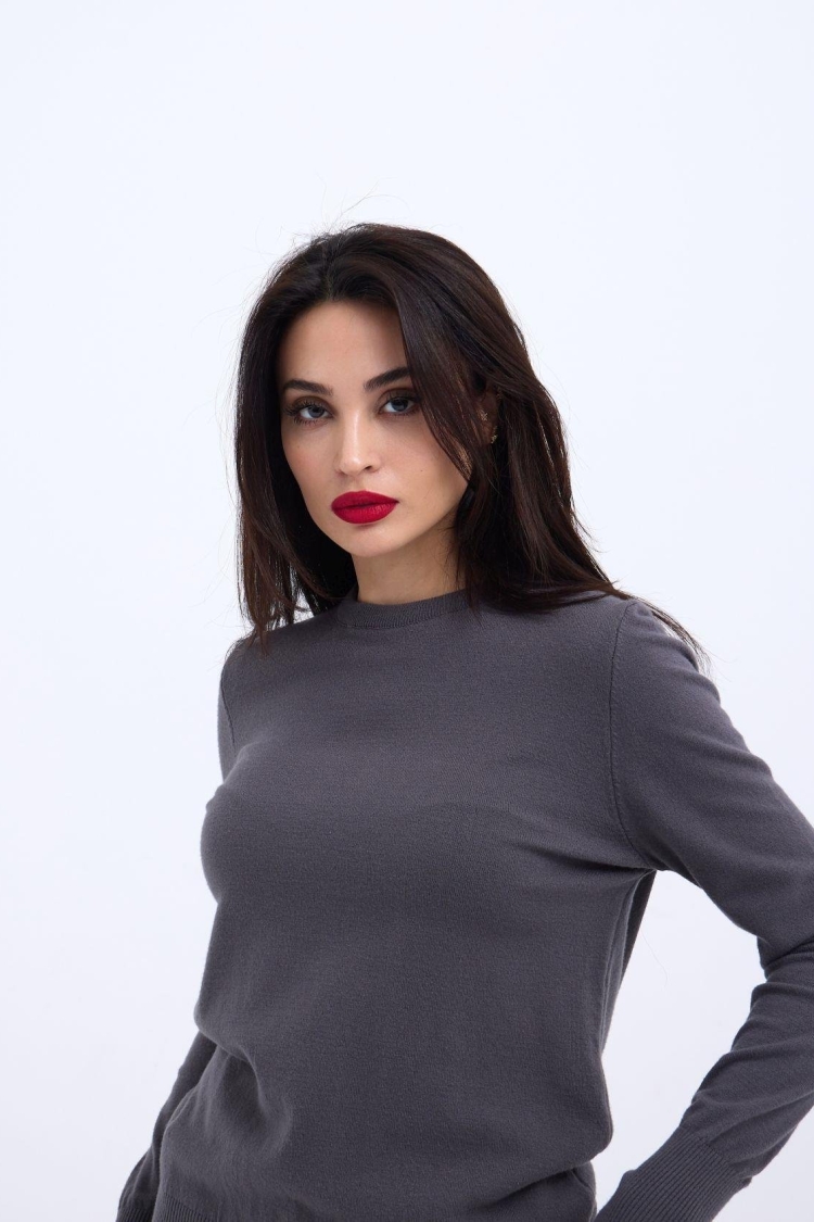 Knitted Casual Sweater - Brand: Fame - Women & Kids, Baby Clothes Wholesale - TheBS Women