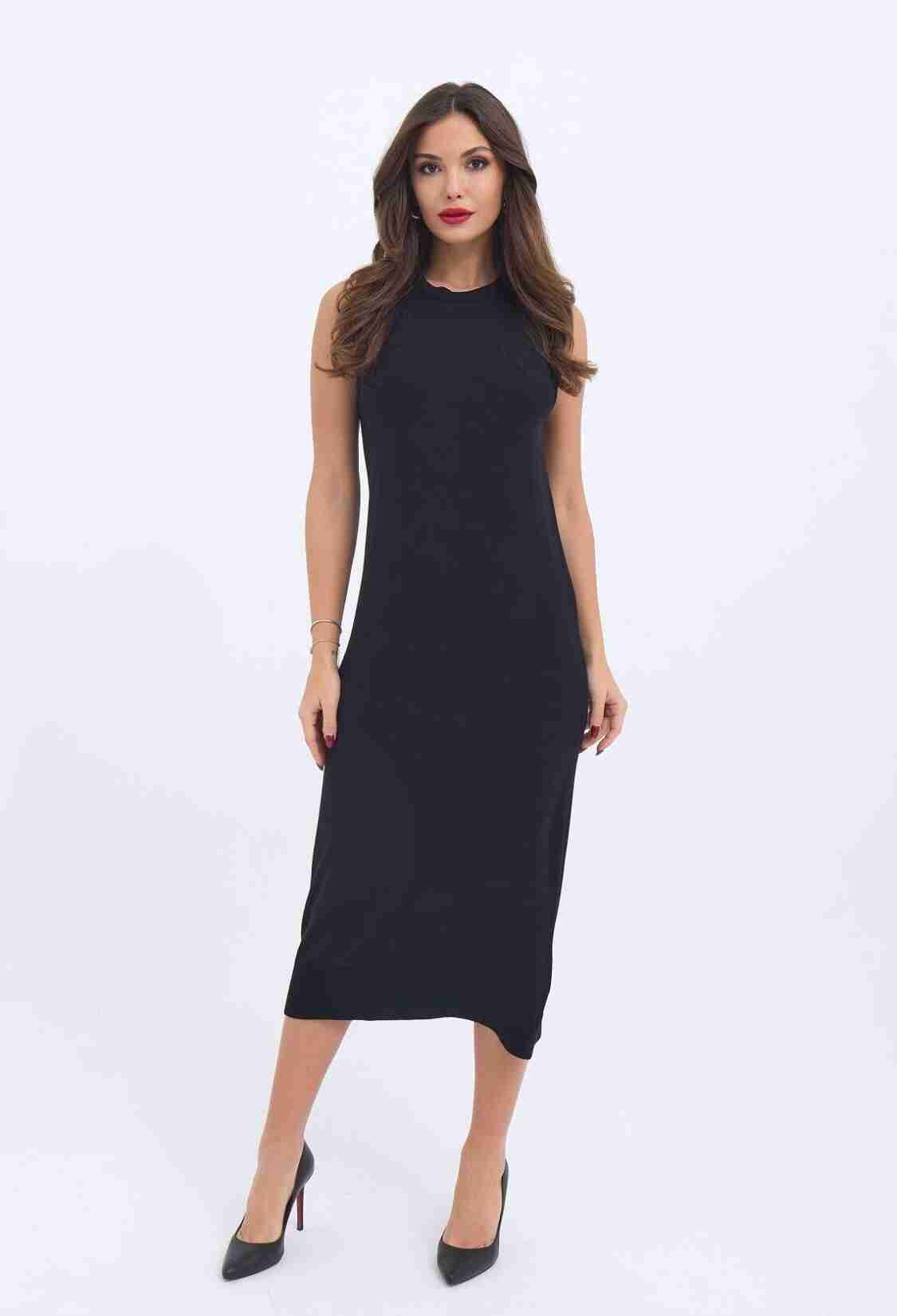 Knitted Sleeveless Dress - Brand: Fame - Women & Kids, Baby Clothes Wholesale - TheBS Women