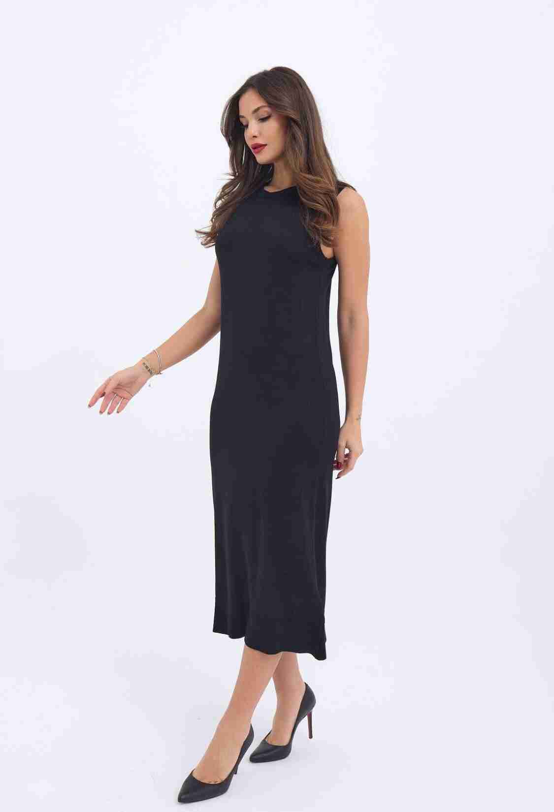 Knitted Sleeveless Dress - Brand: Fame - Women & Kids, Baby Clothes Wholesale - TheBS Women