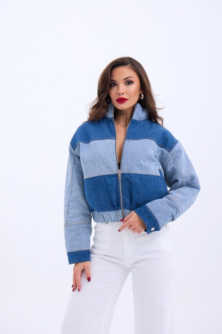 Coat - Blue - Brand: Fame - Women & Kids, Baby Clothes Wholesale - TheBS Women
