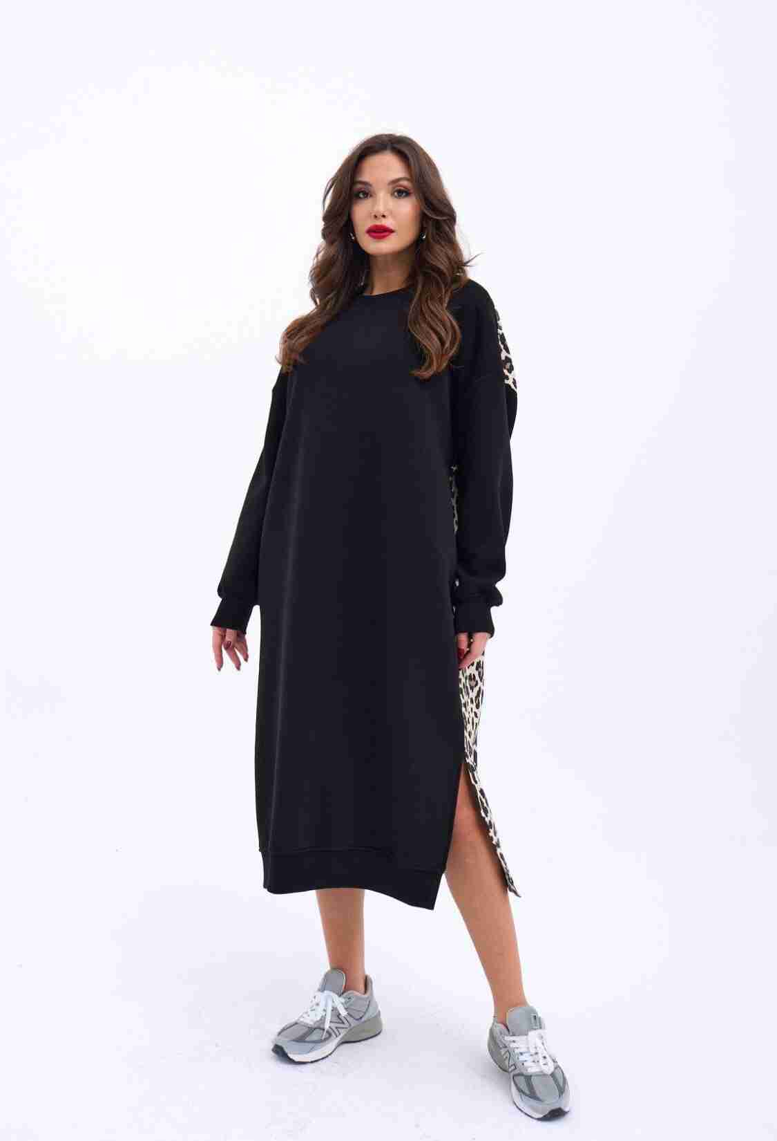 Long Sweat Dress - Brand: Fame - Women & Kids, Baby Clothes Wholesale - TheBS Women