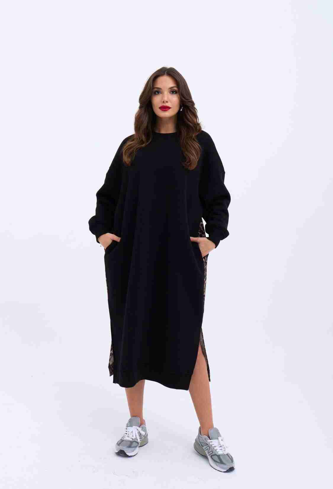 Long Sweat Dress - Brand: Fame - Women & Kids, Baby Clothes Wholesale - TheBS Women