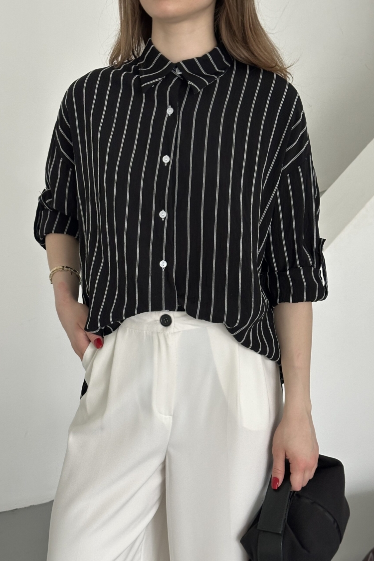 Double Line Shirt Chenille - Brand: My Fashion - Women & Kids, Baby Clothes Wholesale - TheBS Women