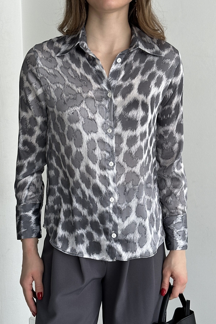 Mini Leopard Pattern Shirt - Brand: My Fashion - Women & Kids, Baby Clothes Wholesale - TheBS Women