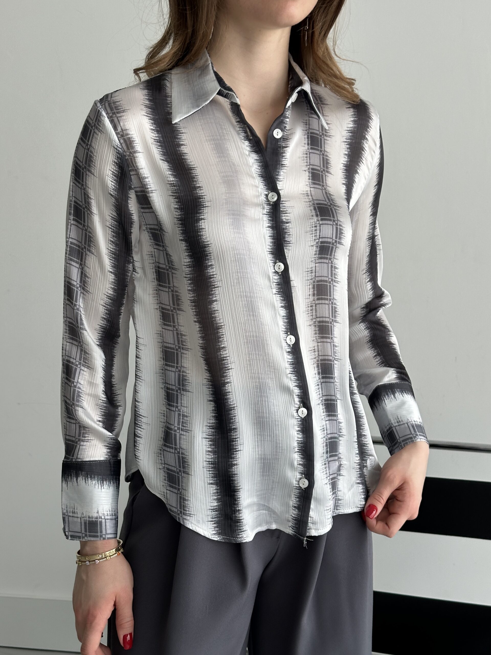 Wave Pattern Shirt - Brand: My Fashion - Women & Kids, Baby Clothes Wholesale - TheBS Women