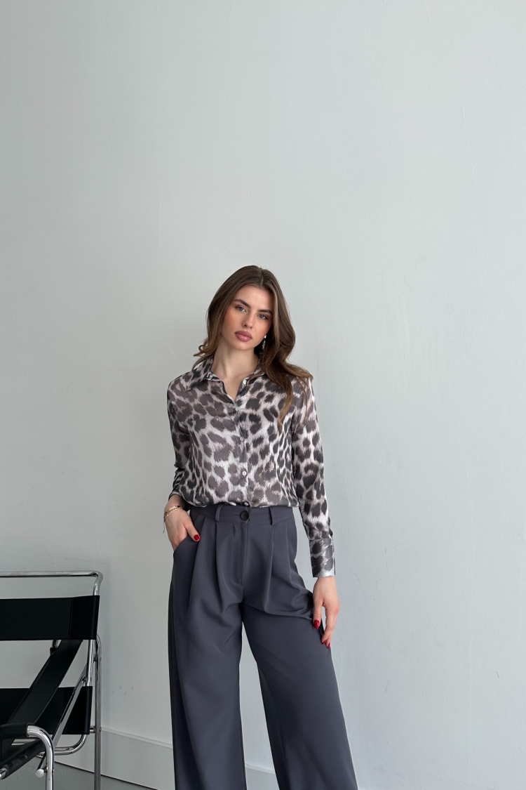 Mini Leopard Pattern Shirt - Brand: My Fashion - Women & Kids, Baby Clothes Wholesale - TheBS Women