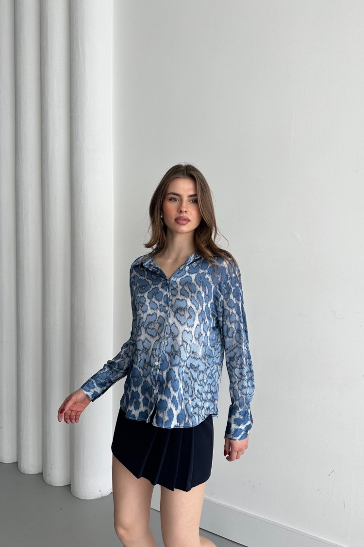 Mini Leopard Pattern Shirt - Brand: My Fashion - Women & Kids, Baby Clothes Wholesale - TheBS Women
