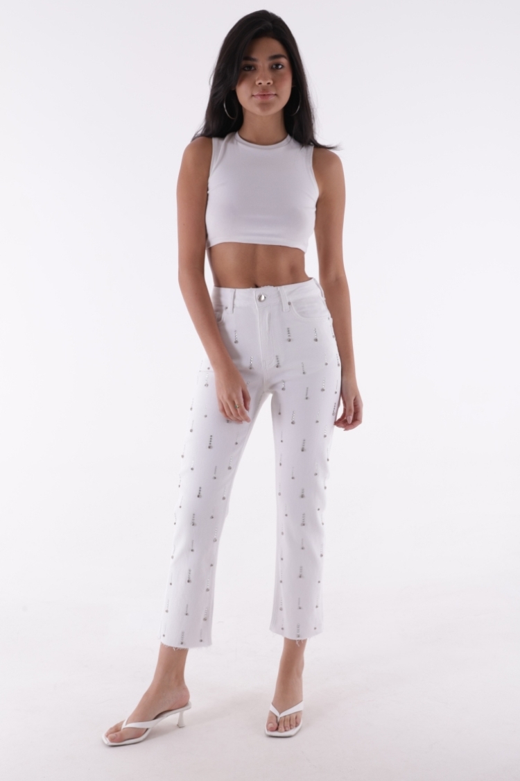 Single Side Drop Mom Fit Jeans - Brand: XLove - Women & Kids, Baby Clothes Wholesale - TheBS Women