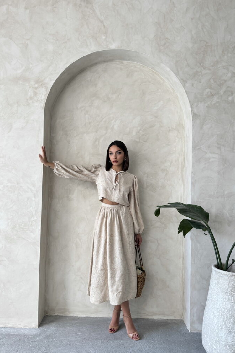 Embroidered Skirt - Brand: Topshow - Women & Kids, Baby Clothes Wholesale - TheBS Women