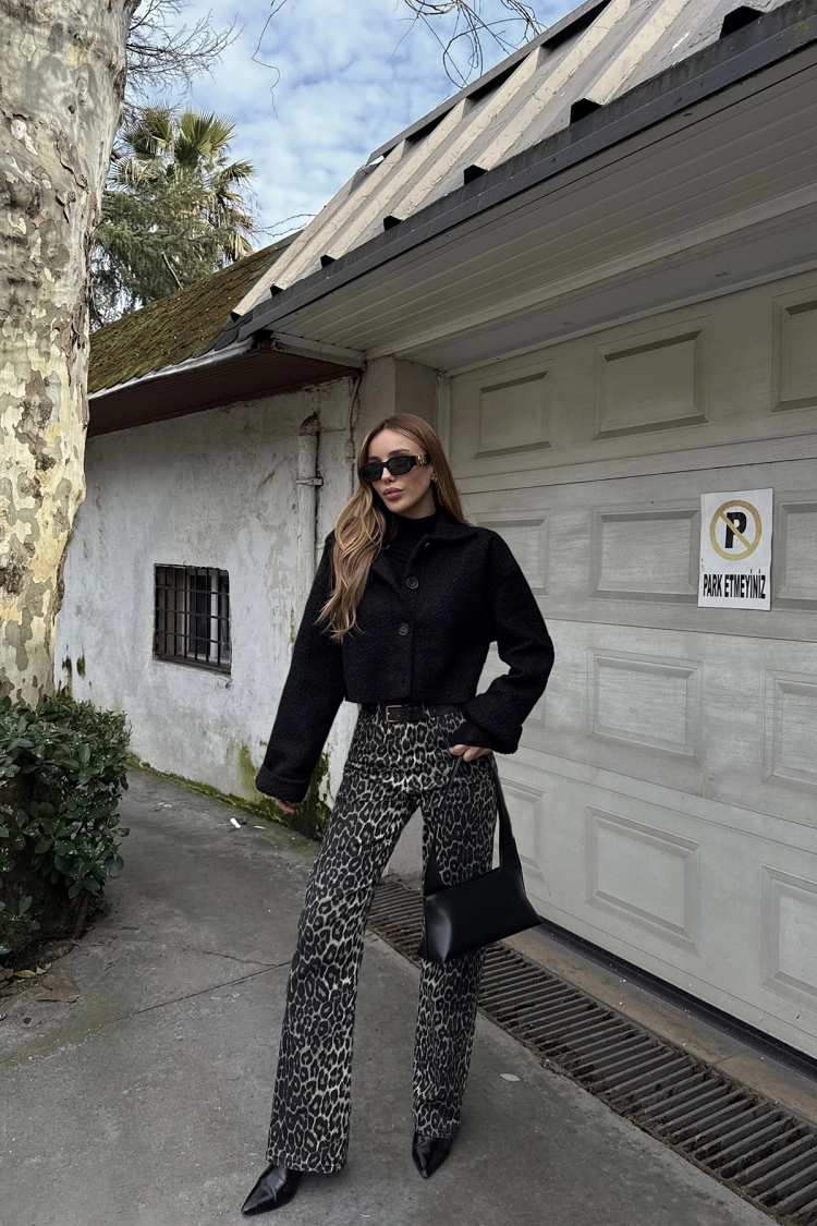 Shirt Collar Buttoned Jacket - Brand: EYYO ATELIER - Women & Kids, Baby Clothes Wholesale - TheBS Women