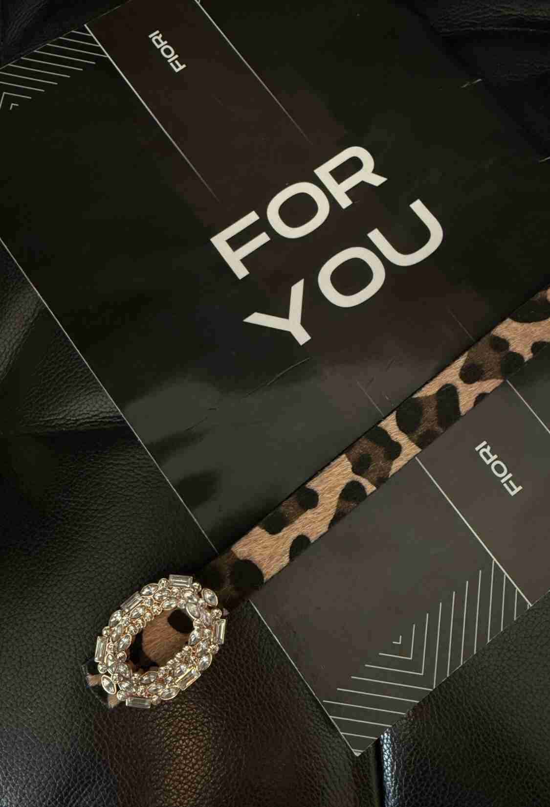 Round Stone Buckle Women's Belt - Brand: Fiori - Women & Kids, Baby Clothes Wholesale - TheBS Women
