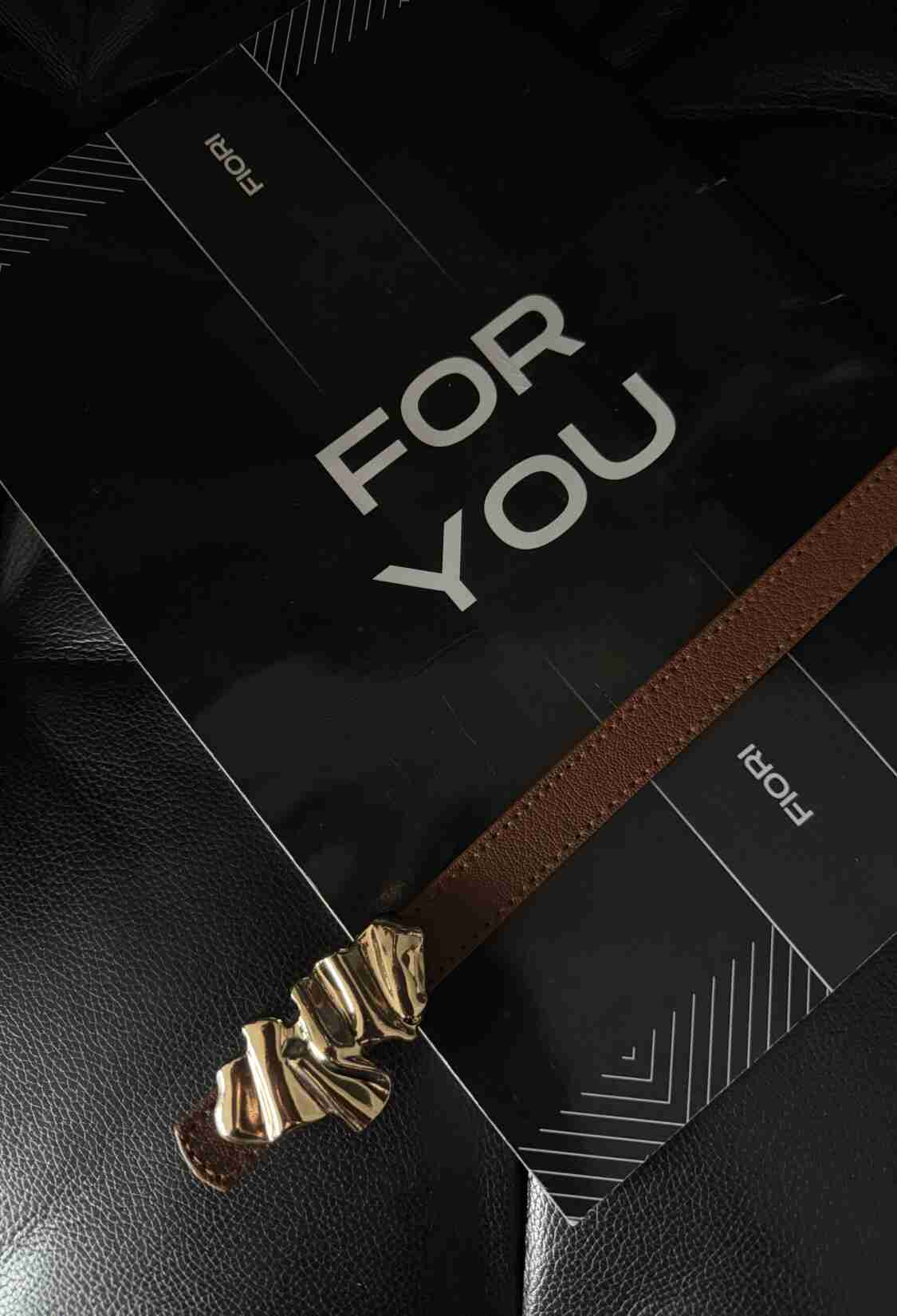 Women's Belt With Design Buckle - Brand: Fiori - Women & Kids, Baby Clothes Wholesale - TheBS Women