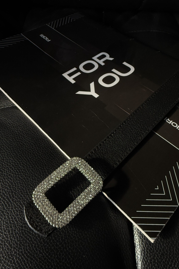 Women's Belt With Square Buckle - Brand: Fiori - Women & Kids, Baby Clothes Wholesale - TheBS Women